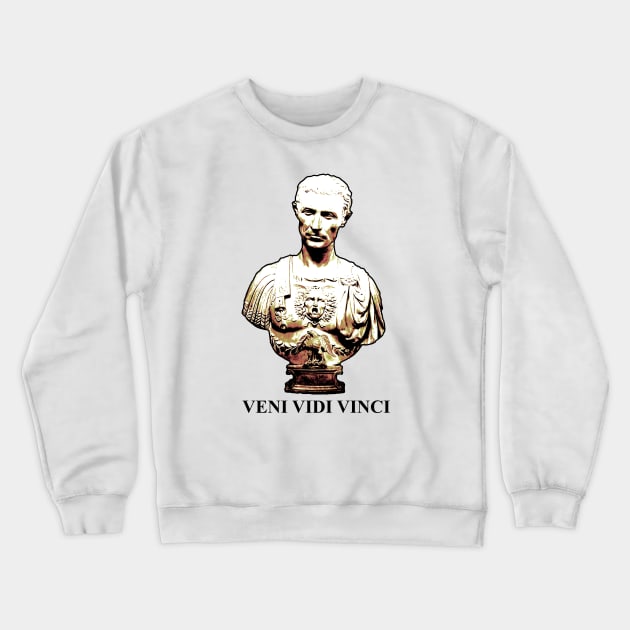 Veni Vidi Vinci Crewneck Sweatshirt by MarceloMoretti90